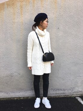 しぃさん（レディース・153cm）の冬コーディネート