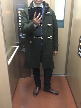 しげさん（メンズ・177cm）の冬コーディネート