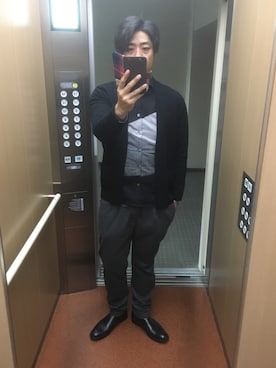 「CASPER JOHN AIVER（キャスパージョンアイバー）のアイテム（ブーツ）」を使った、しげさん（メンズ・177cm）の春コーディネート