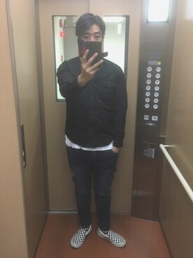 「SHIPS JET BLUE（シップスジェットブルー）のアイテム（タンクトップ）」を使った、しげさん（メンズ・177cm）の春コーディネート