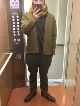 「SHIPS（シップス）のアイテム（ブーツ）」を使った、しげさん（メンズ・177cm）の冬コーディネート