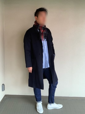 「JOURNAL STANDARD relume（ジャーナルスタンダード　レリューム）のアイテム（その他アウター）」を使った、しげさん（メンズ・177cm）の春コーディネート