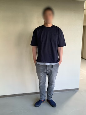 「SHIPS JET BLUE（シップスジェットブルー）のアイテム（タンクトップ）」を使った、しげさん（メンズ・177cm）の春コーディネート