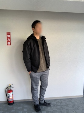 「JOURNAL STANDARD relume（ジャーナルスタンダード　レリューム）のアイテム（マウンテンパーカー）」を使った、しげさん（メンズ・177cm）の冬コーディネート
