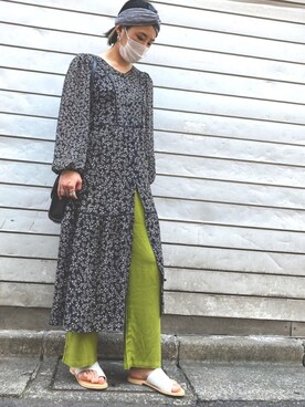 rinさん（レディース・161cm）の春コーディネート
