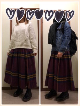 NAOさん（レディース・162cm）の冬コーディネート