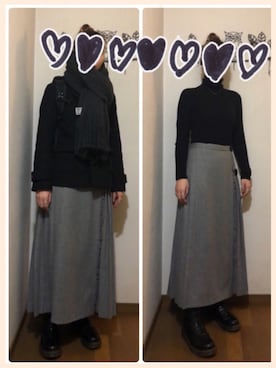 NAOさん（レディース・162cm）の冬コーディネート