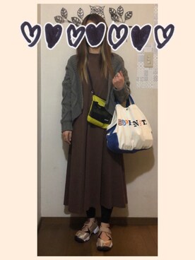 「SOPHNET.（ソフネット）のアイテム」を使った、NAOさん（レディース・162cm）の春コーディネート
