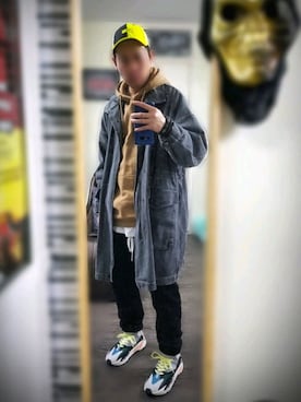 「PULL&BEAR（プルアンドベア）のアイテム（トップス）」を使った、eddy_aryip🍁さん（メンズ・173cm）の春コーディネート