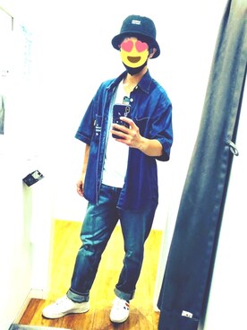 「STUDIO SEVEN（スタジオ セブン）のアイテム（ジャケット/アウター）」を使った、ノリさん（メンズ・173cm）の冬コーディネート