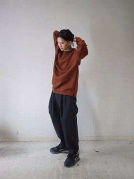 「KAZUYUKI KUMAGAI」｜KENTO TAKAHASHIさん（メンズ・170cm）の秋コーディネート