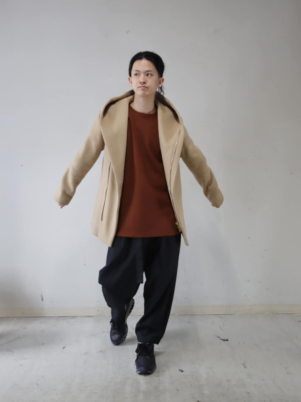 junhashimoto（ジュンハシモト）別注 SHORT WRAP COAT/ショート