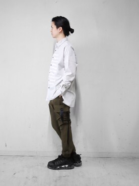 「OURET（オーレット）のアイテム（トップス）」を使った、KENTO TAKAHASHIさん（メンズ・170cm）の冬コーディネート
