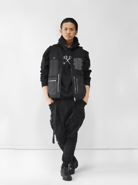 「OURET（オーレット）のアイテム（トップス）」を使った、KENTO TAKAHASHIさん（メンズ・170cm）の冬コーディネート