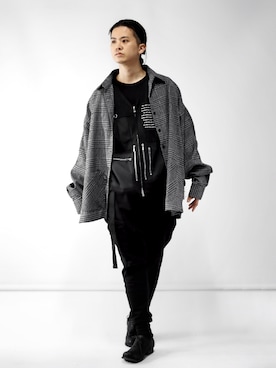 「OURET（オーレット）のアイテム（トップス）」を使った、KENTO TAKAHASHIさん（メンズ・170cm）の冬コーディネート
