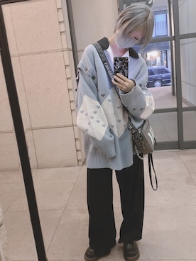 ᐢ⩌⌯⩌ᐢさんのコーディネート