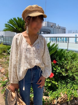 「ROLLA'S（ローラス）のアイテム」を使った、Kiyoraさん（レディース・160cm）の夏コーディネート