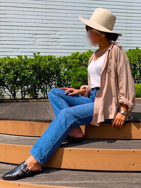 「ROLLA'S（ローラス）のアイテム」を使った、Kiyoraさん（レディース・160cm）の夏コーディネート