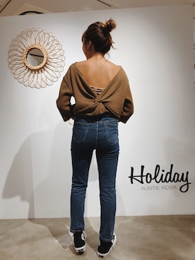 「コンバース ハイカット」｜Kiyoraさん（レディース・160cm）の秋コーディネート