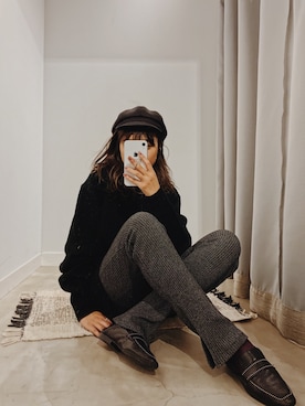 「SHAGADELIC（シャカデリック）のアイテム」を使った、Kiyoraさん（レディース・160cm）の秋コーディネート