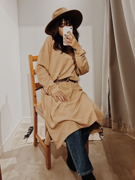 「ROLLA'S（ローラス）のアイテム」を使った、Kiyoraさん（レディース・160cm）の秋コーディネート