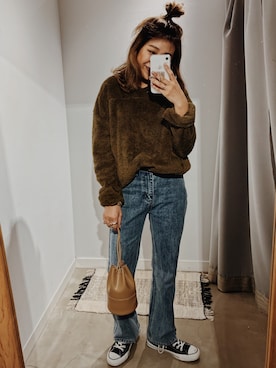 Kiyoraさん(レディース・160cm)の冬コーディネート