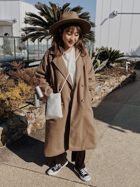 「アイテム（その他）」を使った、Kiyoraさん（レディース・160cm・10代）の冬コーディネート