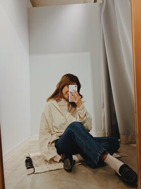 「アントマリーズ」｜「アイテム（その他）」を使った、Kiyoraさん（レディース・160cm）の冬コーディネート