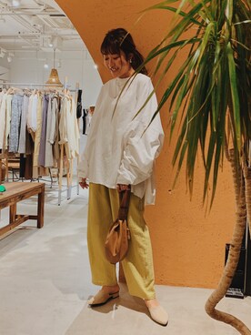 「アイテム（イヤリング）」を使った、Kiyoraさん（レディース・160cm・20代）の冬コーディネート