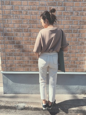 「アイテム（イヤリング）」を使った、Kiyoraさん（レディース・160cm・20代）の春コーディネート