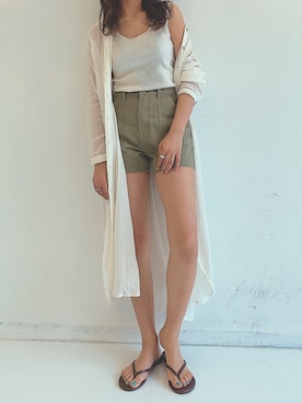 Kiyoraさん（レディース・160cm）の夏コーディネート