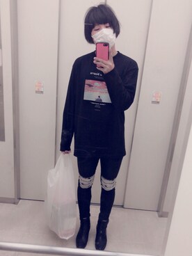「banal chic bizarre」｜ぱんだぴさん（メンズ・169cm）の春コーディネート