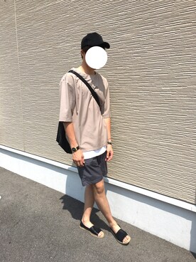 kenさん（メンズ・180cm）の夏コーディネート