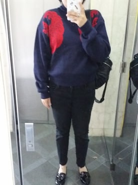 「gvgv」｜sakiさん（レディース・160cm）の冬コーディネート