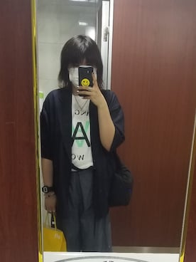 「08sircus（ゼロエイトサーカス）のアイテム」を使った、sakiさん（レディース・160cm）の夏コーディネート