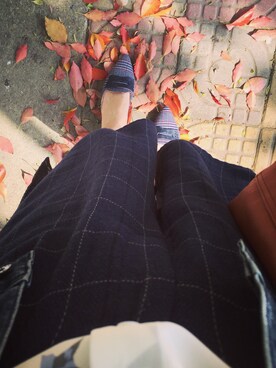 「ROCOCO（ロココ）のアイテム（パンツ）」を使った、emmmmma__さん（レディース・167cm）の春コーディネート