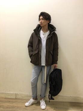 F.Tさん（メンズ・180cm）の秋コーディネート