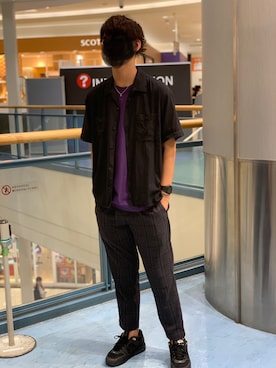 F.Tさん(メンズ・180cm)の秋コーディネート