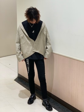 F.Tさん（メンズ・180cm）の秋コーディネート