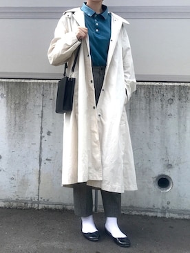 「PAR ICI」｜「アイテム（ジャケット/アウター）」を使った、mikaさん（レディース・159cm）の秋コーディネート