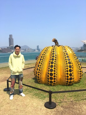 「mercibeaucoup,（メルシーボークー）のアイテム（その他アウター）」を使った、ブンさん（メンズ・168cm）の春コーディネート