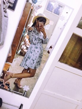 「axes femme（アクシーズファム）のアイテム（バレエシューズ）」を使った、sekikinballさん（レディース・160cm）の春コーディネート
