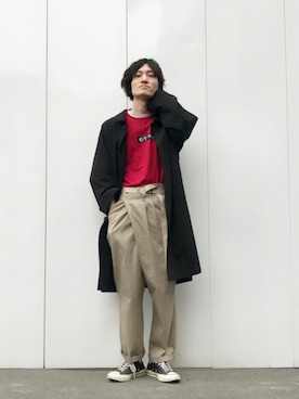 r.kobata1204さん（メンズ・182cm）の冬コーディネート