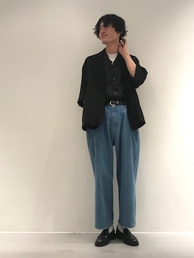 r.kobata1204さん（メンズ・182cm）の春コーディネート