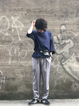 r.kobata1204さん（メンズ・182cm）の夏コーディネート