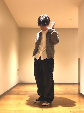 r.kobata1204さん（メンズ・182cm）の秋コーディネート