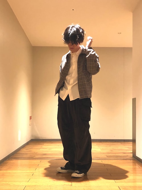 Lui's（ルイス）の「チェックスイングトップブルゾン（ブルゾン）」 - WEAR