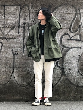 r.kobata1204さん（メンズ・182cm）の春コーディネート