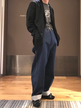 r.kobata1204さん（メンズ・182cm）の春コーディネート