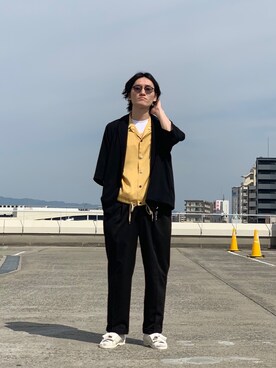「lot holon（ロットホロン）のアイテム」を使った、r.kobata1204さん（メンズ・182cm）の春コーディネート